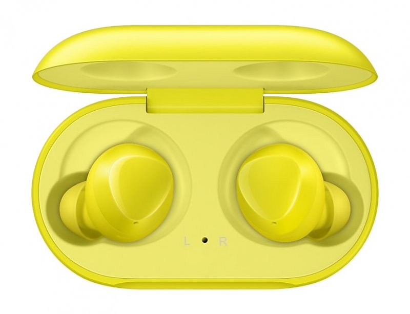Samsung Galaxy Buds bezdrátová sluchátka, žlutá - obrázek č. 1