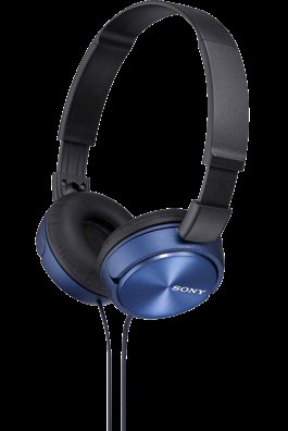 SONY sluchátka MDR-ZX310 modré - obrázek produktu