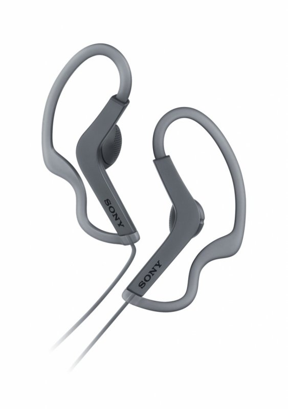 SONY sluchátka ACTIVE MDR-AS210AP, handsfree,černé - obrázek produktu