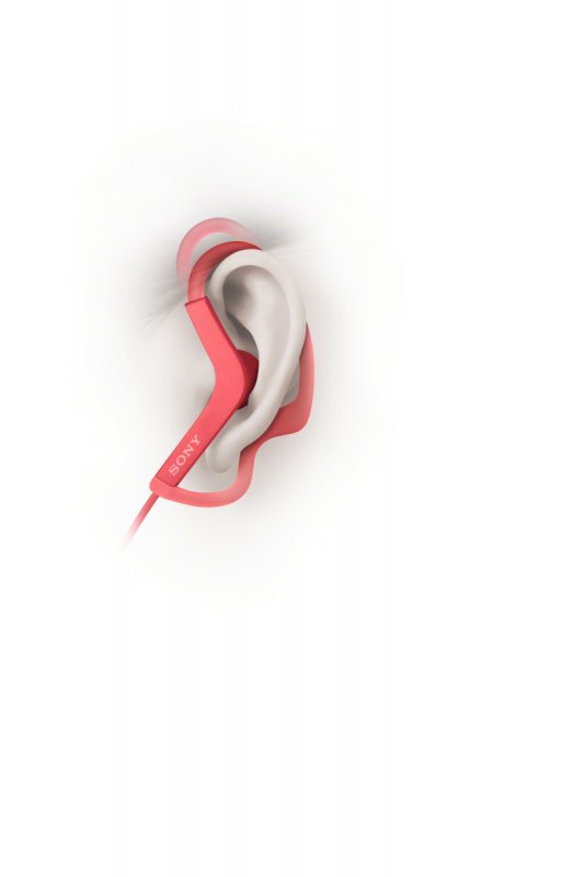SONY sluchátka ACTIVE MDR-AS210AP,handsfree,růžové - obrázek č. 2
