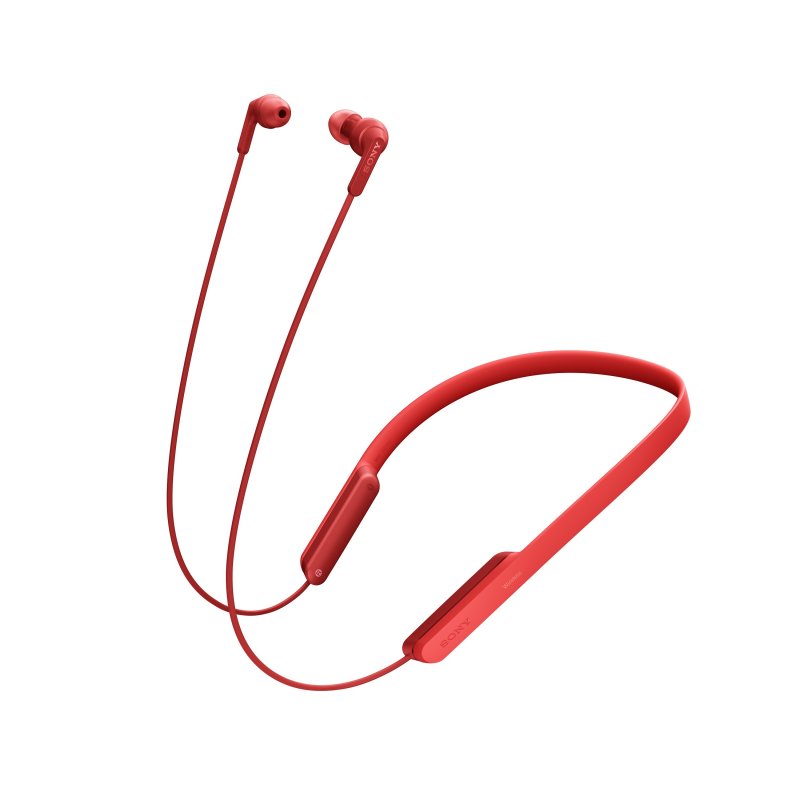 SONY Sluchátka ACTIVE MDR-XB70BT,handsfree,červená - obrázek produktu
