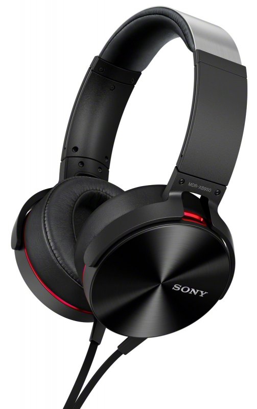 SONY XB sluchátka MDR-XB950AP handsfree, černé - obrázek produktu