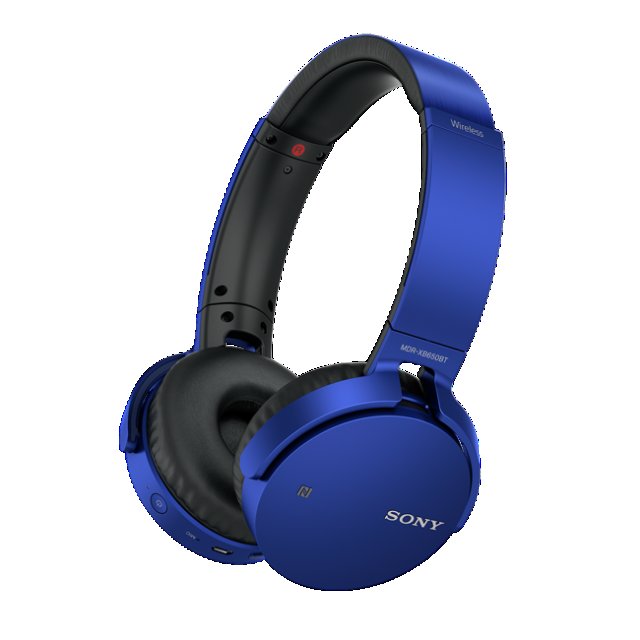 SONY sluchátka MDR-XB650BT bezdr.handsfr, modré - obrázek produktu