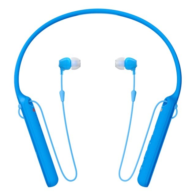 SONY sluchátka WIC400L.CE7 bezdr.,modrá - obrázek produktu