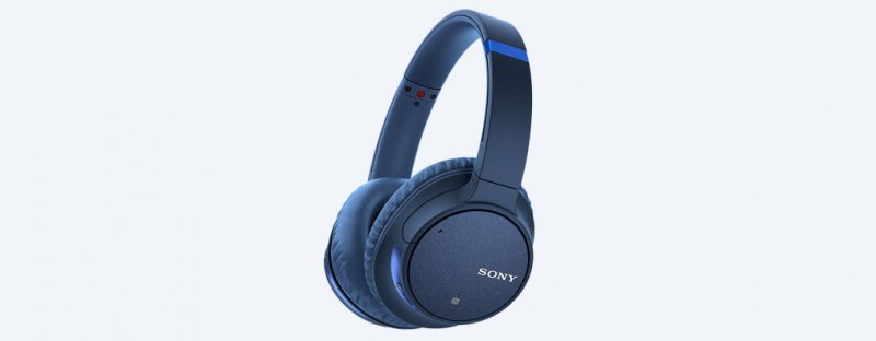SONY sluchátka WHCH700NL.CE7 bezdr.,modrá - obrázek produktu