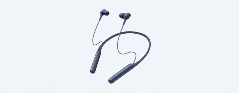 SONY sluchátka WI-C600N bezdr.,modrá - obrázek produktu