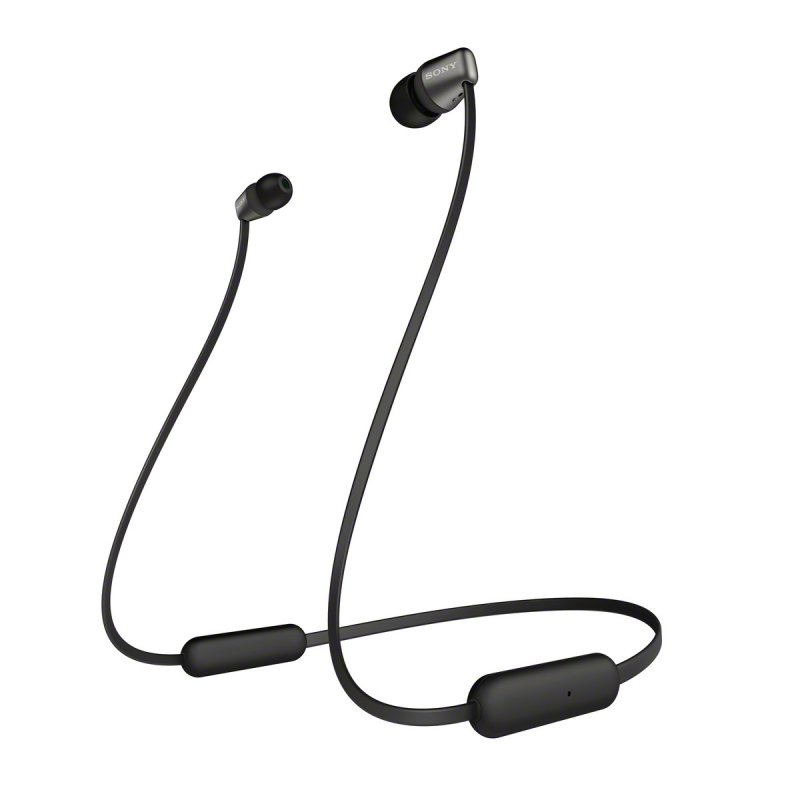 SONY sluchátka WI-C310 bezdr.,černá - obrázek produktu