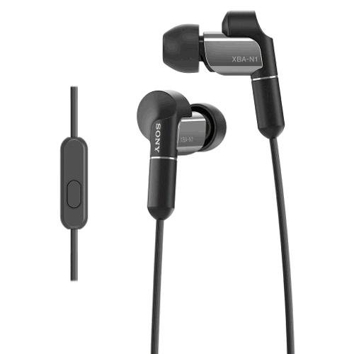 SONY sluchátka Balanced armature XBA-N1AP černé - obrázek produktu