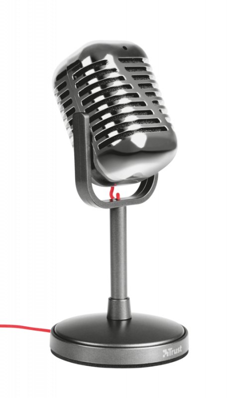 mikrofon TRUST Elvii Vintage Microphone - obrázek produktu