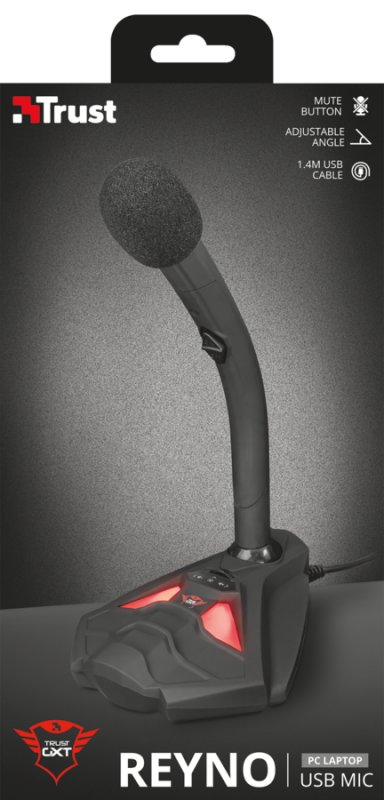 mikrofon TRUST GXT 211 Reyno USB microphone - obrázek č. 1