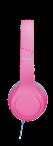 náhlavní sada TRUST Bino Kids Headphone - pink - obrázek č. 1