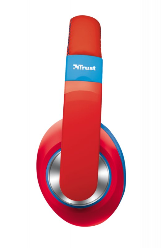 náhlavní sada TRUST Sonin Kids Headphone, red - obrázek č. 2