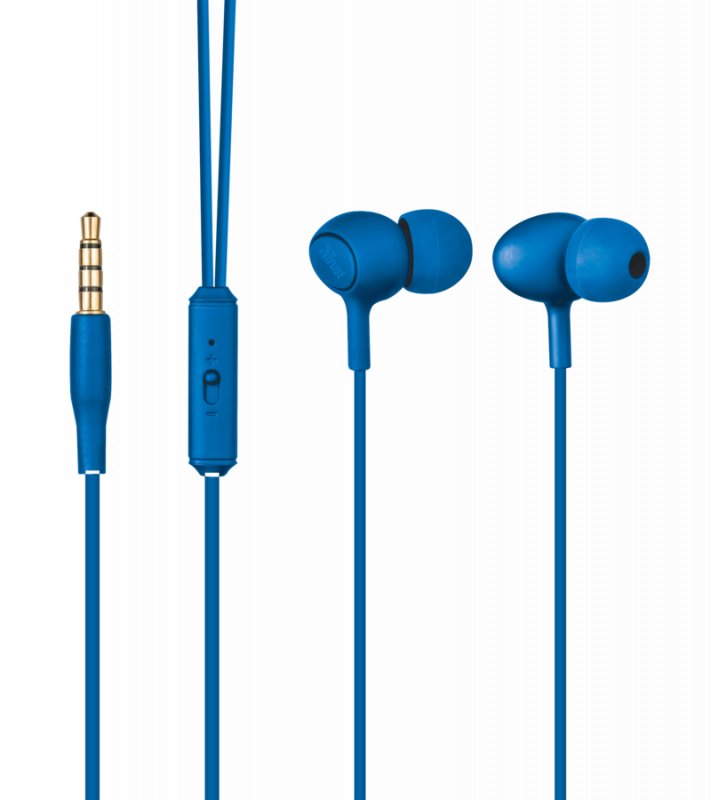 TRUST Ziva In-Ear headphones - blue - obrázek č. 1