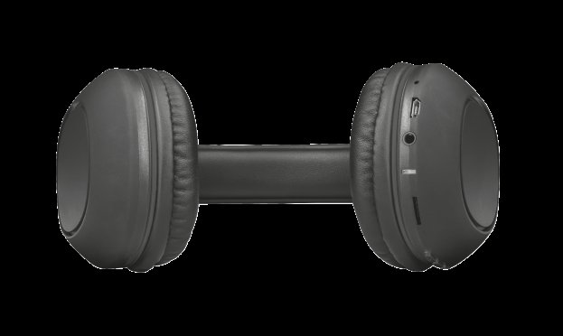 TRUST Bluetooth Headphones - grey - obrázek č. 3