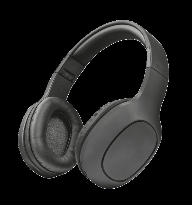 TRUST Bluetooth Headphones - grey - obrázek č. 1