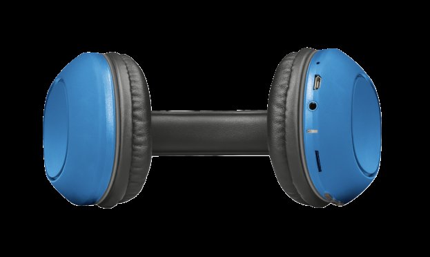 TRUST Bluetooth Headphones - blue - obrázek č. 3