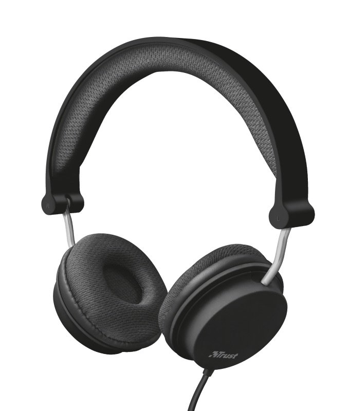 TRUST Mero Headphones – black - obrázek produktu