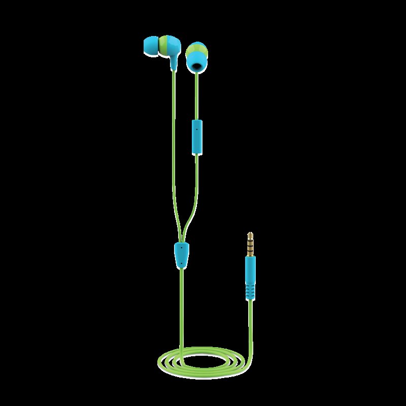 TRUST BUDDI KIDS IN-EAR HEADPHONES BLUE - obrázek produktu