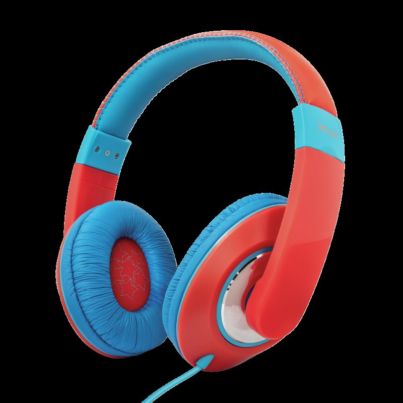 TRUST Sonin Kids Headphones - red - obrázek produktu