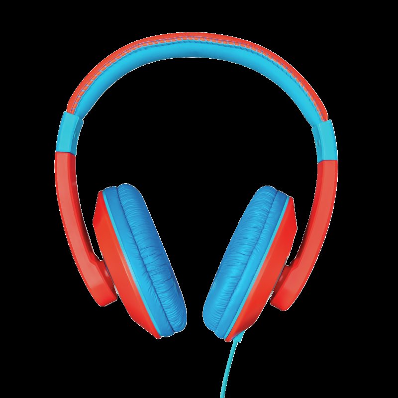 TRUST Sonin Kids Headphones - red - obrázek č. 1
