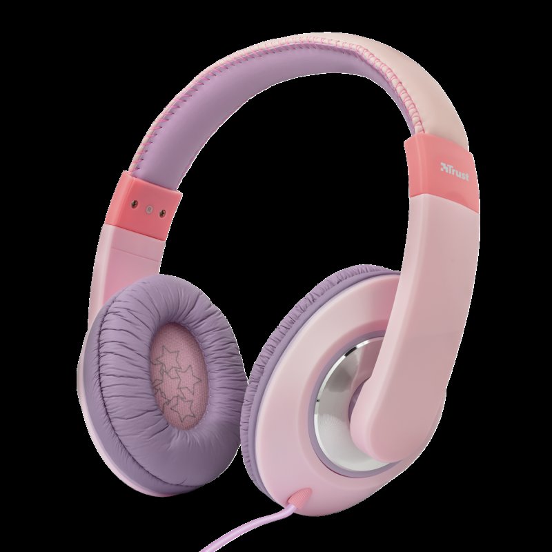 TRUST Sonin Kids Headphones - pink - obrázek produktu
