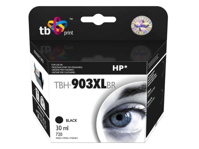 Ink. kazeta TB kompat. s HP OJ 6950, Black, ref - obrázek produktu