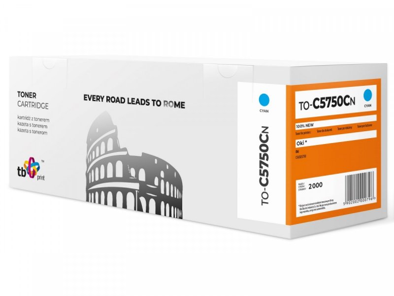 Toner TB kompatibilní s C5750 TO-C5750CN CY 100%, new - obrázek produktu