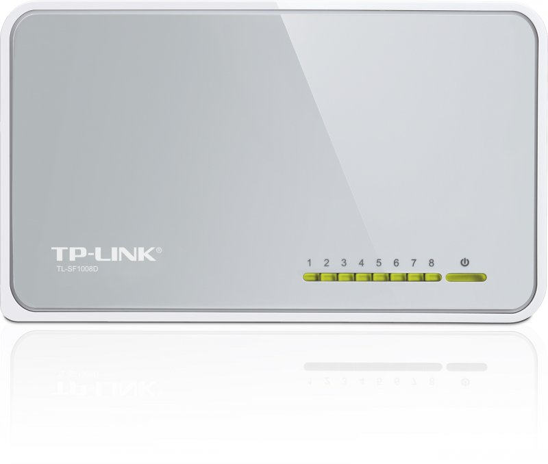 TP-Link TL-SF1008D 8x 10/ 100Mbps Desktop Switch - obrázek produktu