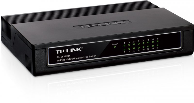 TP-Link TL-SF1016D 16x 10/ 100Mbps Desktop Switch - obrázek produktu