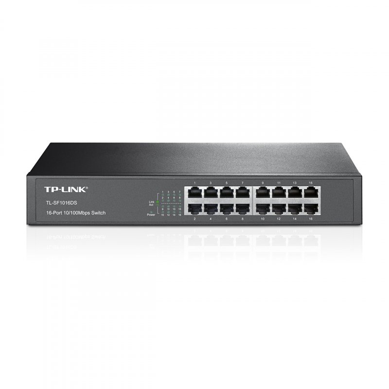 TP-Link TL-SF1016DS 16x 10/ 100Mbps Switch - obrázek č. 1