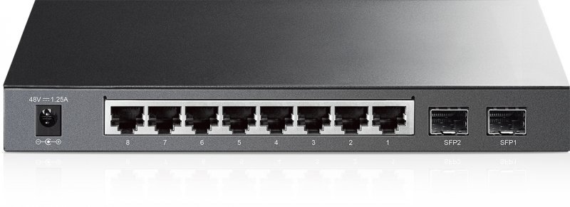 TP-Link TL-SG2210P 8xGb 61W POE Smart switch,2xSFP Omada SDN - obrázek č. 1