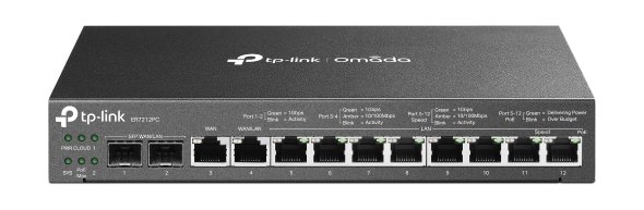 TP-Link ER7212PC Gb VPN router POE+ controller Omada SDN - obrázek produktu