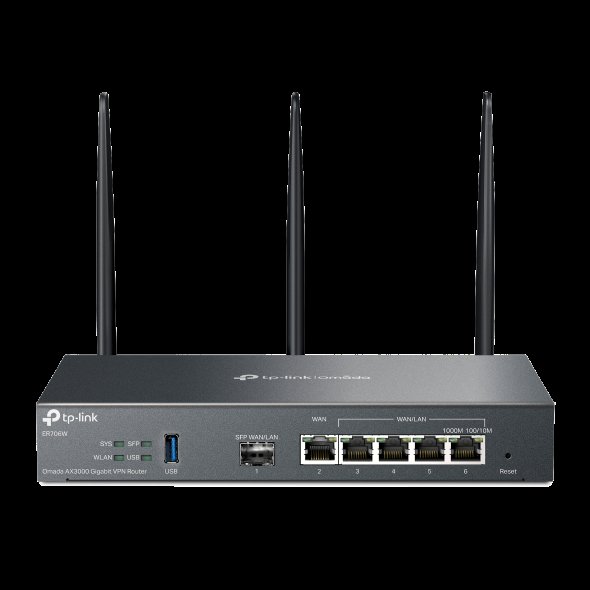 TP-Link ER706W AX3000 WiFi Gb VPN router Omada SDN - obrázek produktu