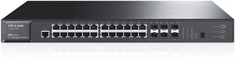TP-Link T3700G-28TQ L3 Managed Switch, 24x1G,4x combo,2+2 10G SFP+ - obrázek produktu