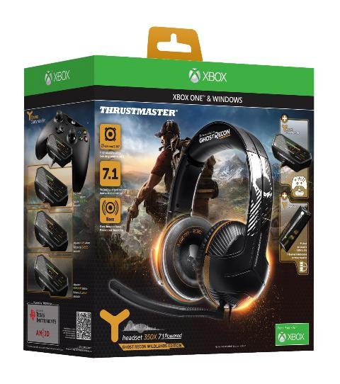 Herní sluchátka s mikrofonem Thrustmaster Y-350X GhostRecon edice pro Xbox One a PC - obrázek č. 5
