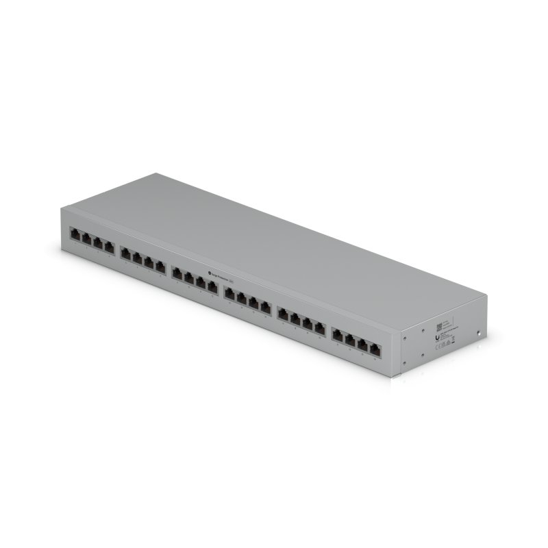 Ubiquiti UACC-ETH-SP-Panel-24 - Ethernet Surge Protection Rack-mount, přepěťová ochrana rack - obrázek č. 4