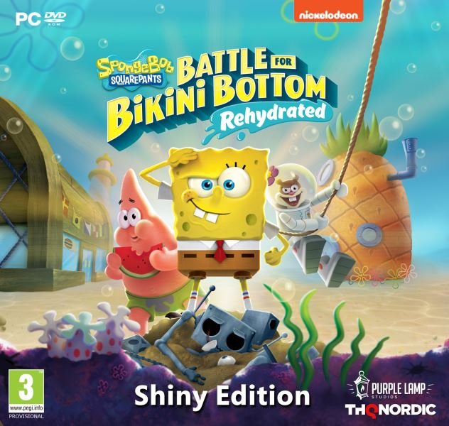 PC - Spongebob SquarePants: Battle for Bikini Bottom - Rehydrated Shiny Edition - obrázek produktu