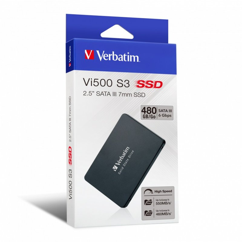 Verbatim SSD interní disk 2,5" Vi550 S3, SATA III, 480GB - obrázek č. 2