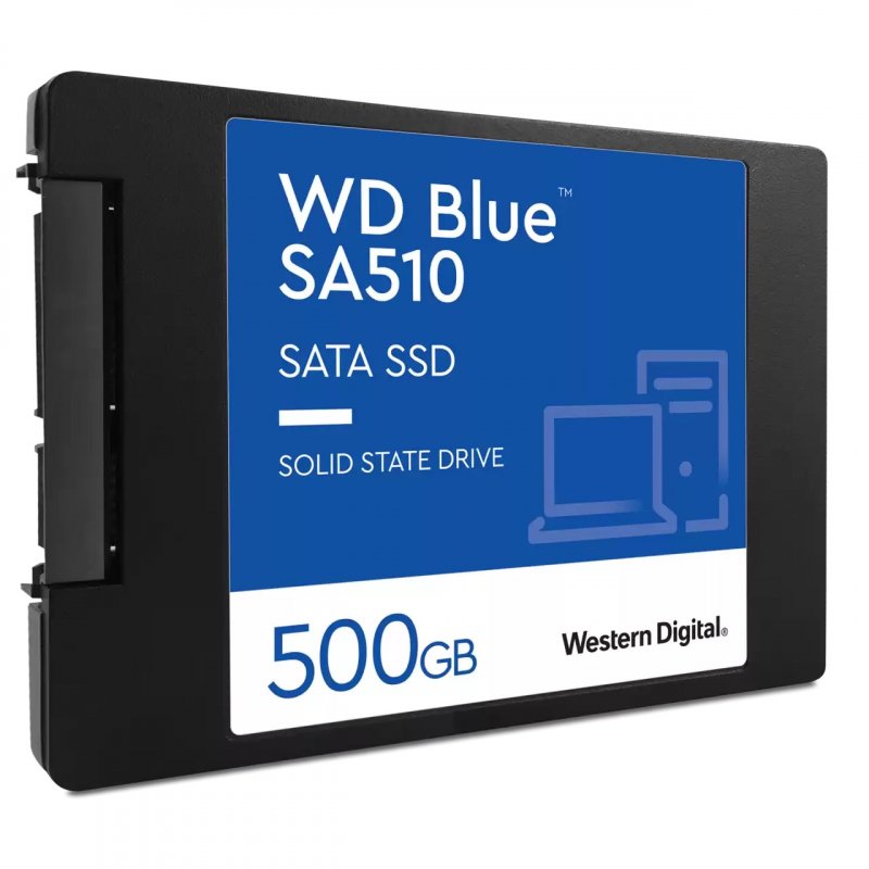 WD Blue SA510/ 500GB/ SSD/ 2.5"/ SATA/ 5R - obrázek č. 2