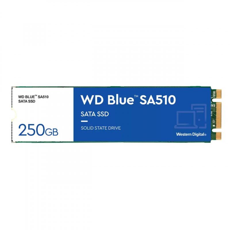 WD Blue SA510/ 250GB/ SSD/ M.2 SATA/ 5R - obrázek produktu