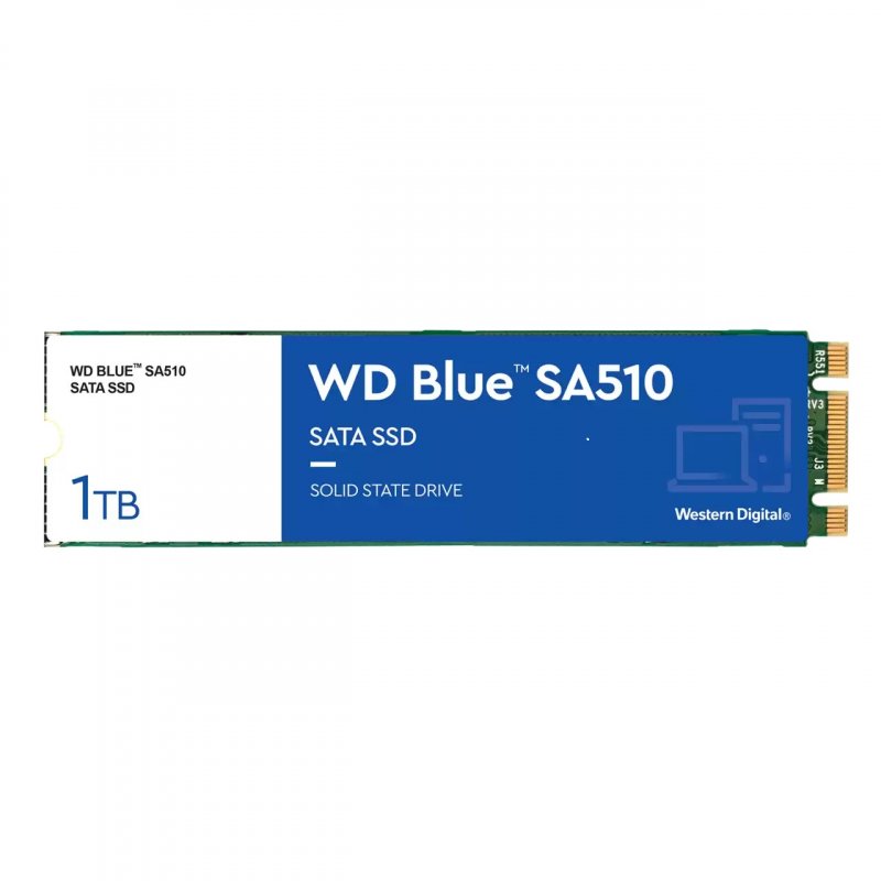 WD Blue SA510/ 1TB/ SSD/ M.2 SATA/ 5R - obrázek produktu
