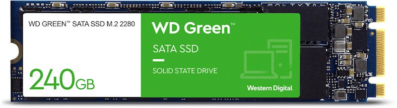 WD Green/ 240GB/ SSD/ M.2 SATA/ 3R - obrázek produktu
