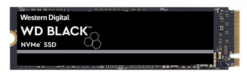 SSD 250GB WD Black NVMe M.2 PCIe Gen3 x4 2280 - obrázek produktu