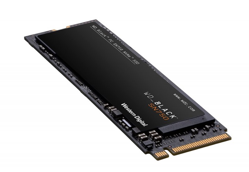 SSD 250GB WD_BLACK SN750 NVMe M.2 PCIe Gen3 2280 - obrázek č. 1