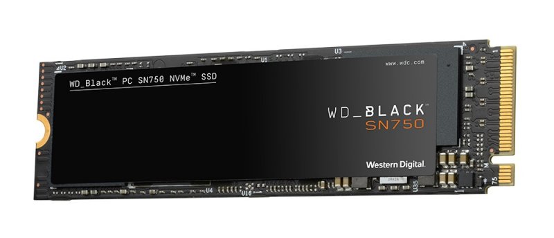 SSD 250GB WD_BLACK SN750 NVMe M.2 PCIe Gen3 2280 - obrázek č. 3