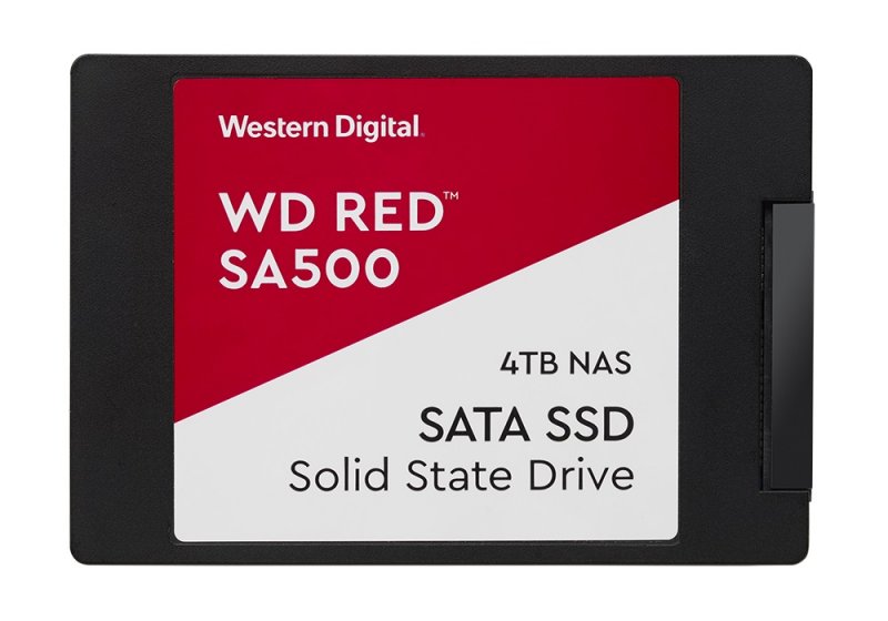 WD Red SA500/ 4TB/ SSD/ 2.5"/ SATA/ 5R - obrázek č. 1