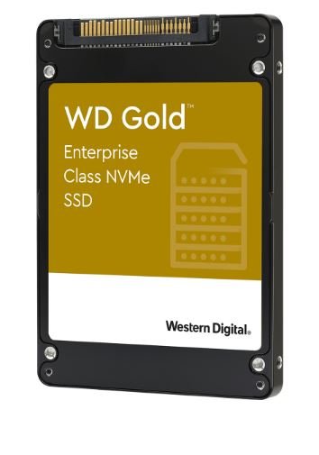 SSD 960GB WD Gold NVMe U.2 PCIe Gen3.1 7mm - obrázek produktu