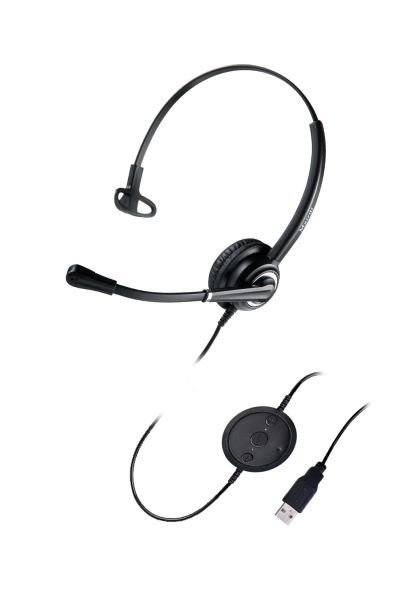 WELL Mairdi MRD-612 USB, náhlavka, jednoušní - obrázek produktu