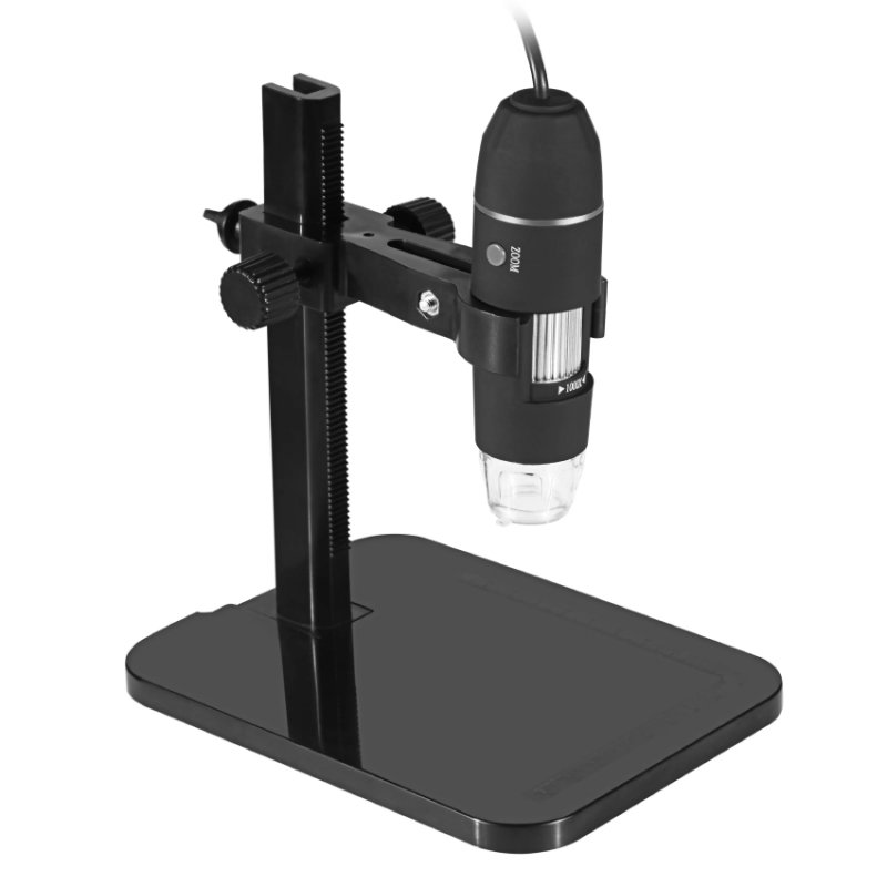 W-Star Digitální mikroskop DM1000H2, 1000x, FHD, přísvit W10, stativ, černá, USB - obrázek produktu
