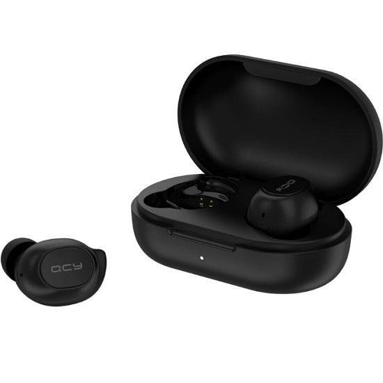 QCY T9 - bezdrátová BT sluchátka černá - obrázek produktu
